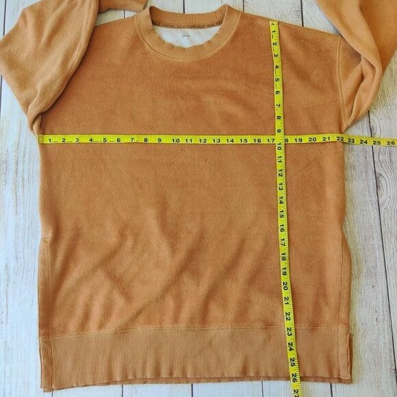 Aerie plush crew neck oversized drop shoulder pullover top - Picture 8 of 11